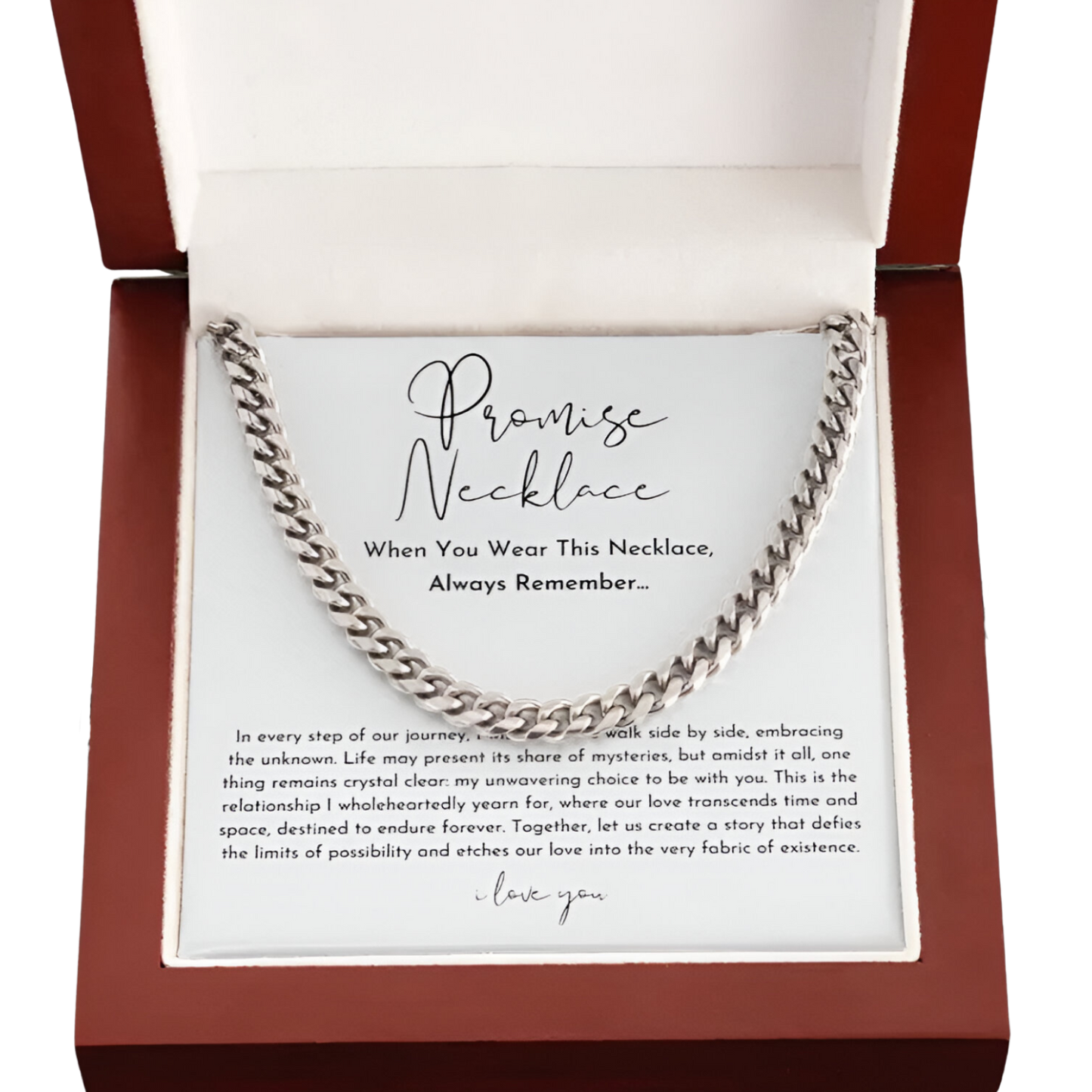 Promise Necklace – Timeless Gift for Someone Special