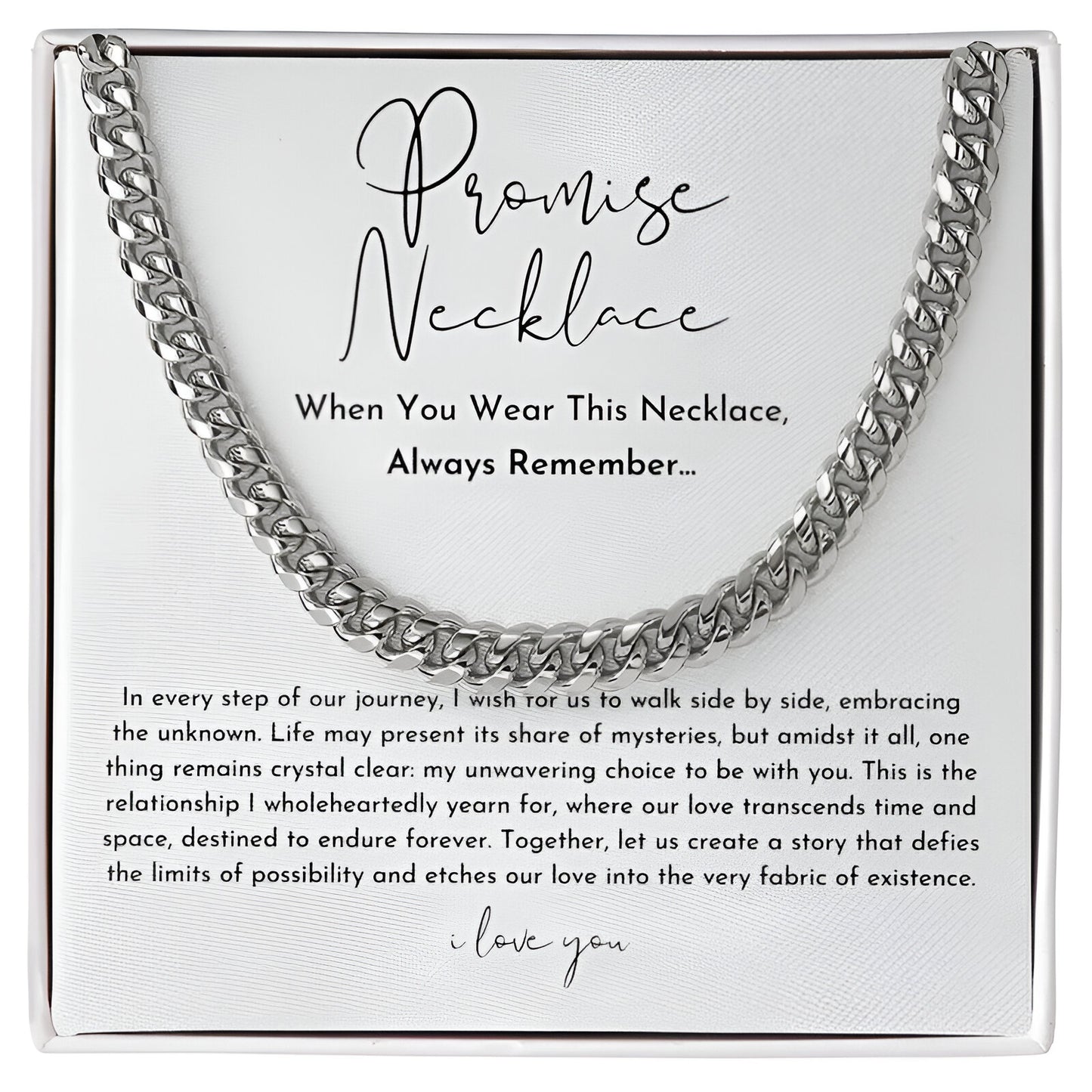 Promise Necklace – Timeless Gift for Someone Special